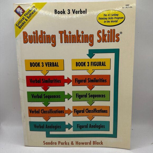 Building Thinking Skills Level 3 Verbal - Student Book Sandra Parks Howard Black - Picture 2 of 5